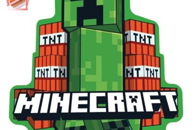 Μαξιλάρι 3D Mojang Minecraft 14 40 cm Green 100% Velboa