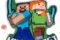 Μαξιλάρι 3D Mojang Minecraft 18 40 cm Green 100% Velboa