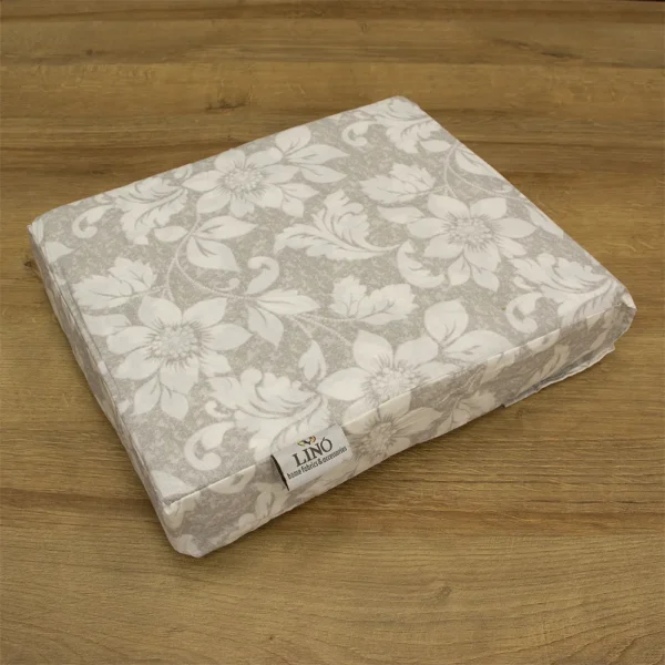 LINO ΣΕΤ ΣΕΝΤΟΝΙΑ GARDENIA ECRU 170X260 - Image 4