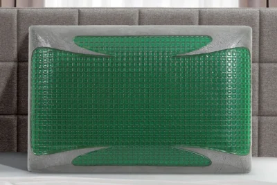 LINO ΜΑΞΙΛΑΡΙ ΥΠΝΟΥ GREEN BUBBLE GEL PILLOW 60X40+13