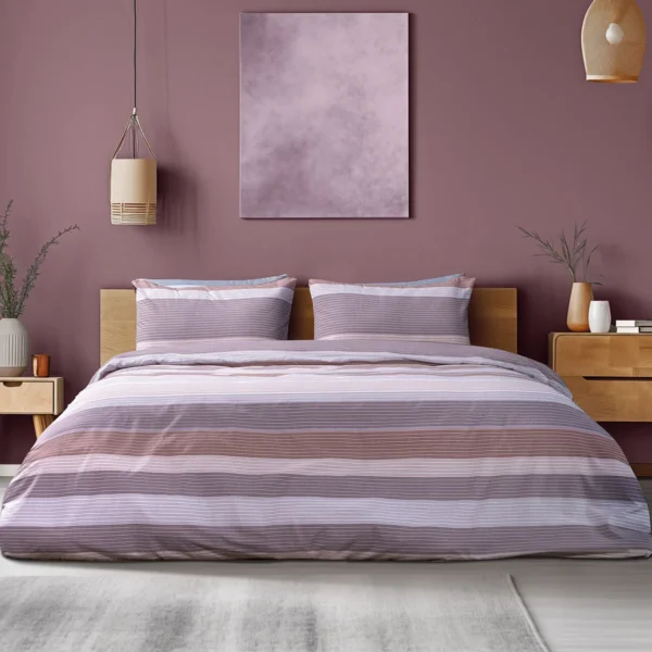 LINO ΣΕΤ ΠΑΠΛΩΜΑΤΟΘΗΚΗ RIPAS MAUVE 160X240