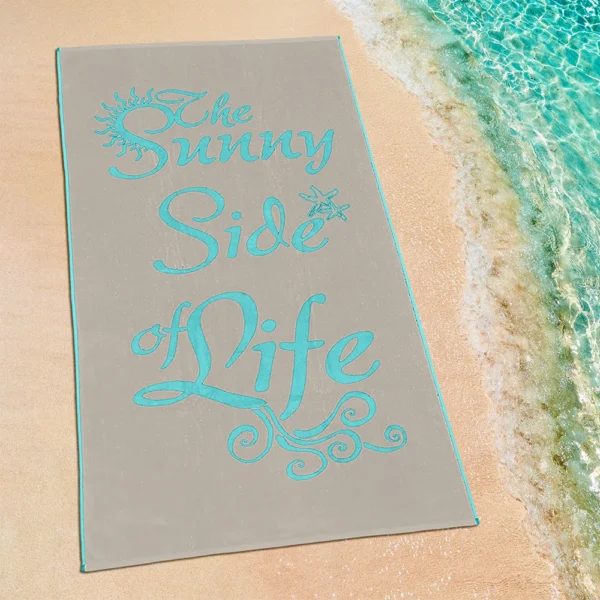 LINO ΠΕΤΣΕΤΑ ΘΑΛΑΣΣΗΣ SUNNY LIFE LGREY-AQUA 86X160