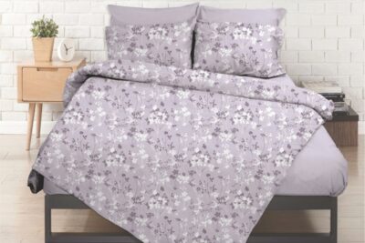 Μαξιλαροθήκες εμπριμέ Flower 52x72cm poly/cotton