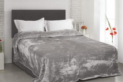 Κουβέρτα μονόχρωμη Σχ.Velvet 550 grm/m2 100% polyester