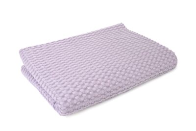 ΚΟΥΒΕΡΤΑ ΠΙΚΕ bebe Μονόχρωμη 335 gsm 80X110 ΜΩΒ Cotton 100%