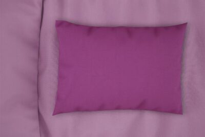 Μαξιλαροθήκη Solid 501 50X70 Dark Magenta 100% Cotton