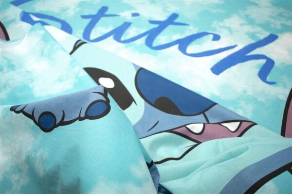 Σεντόνια Σετ 2 τεμ Disney Home Stitch 822 160X240 Turquoise 100% Cotton - Image 2