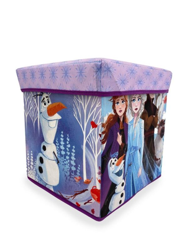 Κουτί-Σκαμπό Disney Home Frozen 12 30X30X30 Lilac 100% Polyester - Image 2