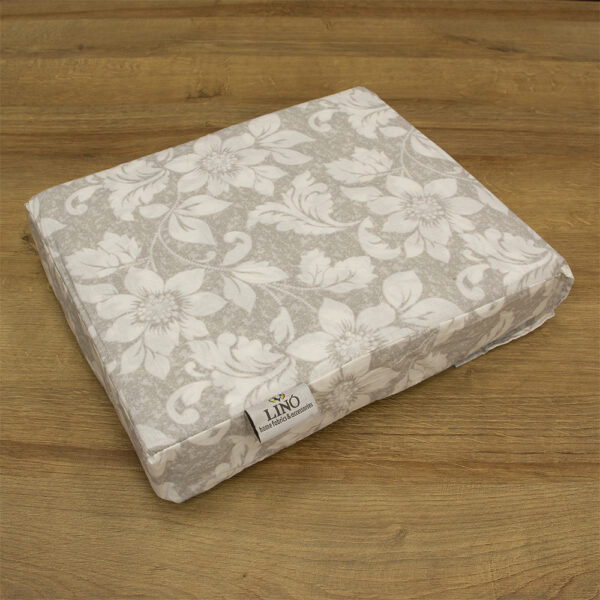 LINO ΣΕΤ ΣΕΝΤΟΝΙΑ GARDENIA ECRU 240X260 - Image 8